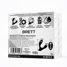 addicted toys Brett Prostate Massager Remote Control (Černý)
