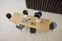 Design Scandinavia Jídelní židle Evelyn (SET 2ks), samet, tmavě zelená