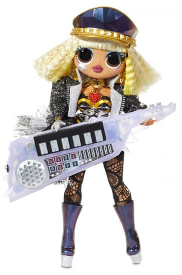 L.O.L. Surprise! OMG ReMix Rock Velká ségra - Fame Queen s klávesami - rozbaleno