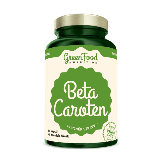 GreenFood Nutrition Beta Caroten 90 kapslí