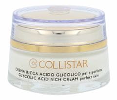 Collistar 50ml pure actives glycolic acid rich cream