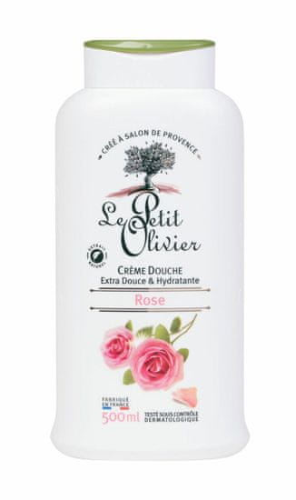 Le Petit Olivier 500ml shower rose, sprchový krém