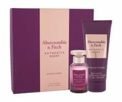 Abercrombie & Fitch 50ml authentic night, parfémovaná voda