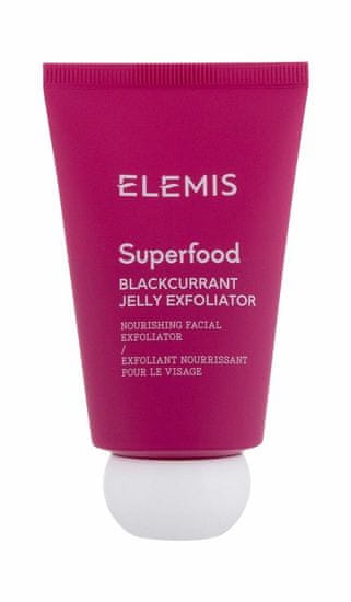 Elemis 50ml superfood blackcurrant jelly exfoliator, peeling