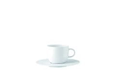 Rosenthal ROSENTHAL MAGIC FLUTE WHITE Kávový šálek s podšálkem
