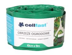 Cellfast Obruba plastová zelená 9x0,1 m