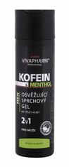 VIVACO 200ml vivapharm caffeine & menthol, sprchový gel