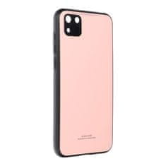 Huawei Obal / kryt na Huawei Y5P růžový - Glass Case