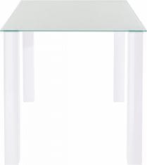 Danish Style Jídelní stůl Dant, 120 cm, bílá
