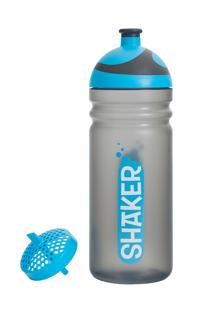 Zdravá lahev SHAKER modrý 0,7l