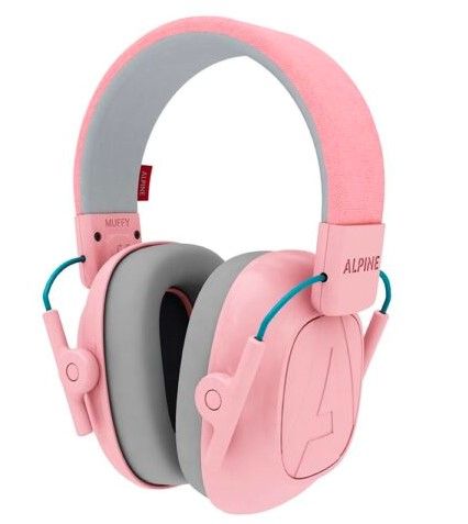 Levně ALPINE Hearing Muffy - dětská izolační sluchátka RŮŽOVÁ model 2021