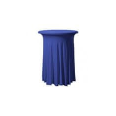 DENA Elastický potah GALA na koktejlové stoly Ø 80 - 85 cm, Modrá