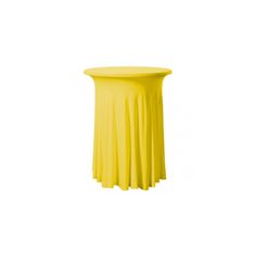 DENA Elastický potah GALA na koktejlové stoly Ø 80 - 85 cm, Žlutá