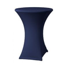DENA Elastický potah ELAS na kokt. stoly Ø 70cm + čepice ZDARMA, 180g/m², Námořní modř