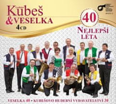 Veselka Ladislava Kubeše: 40 Nejlepší léta (4x CD)