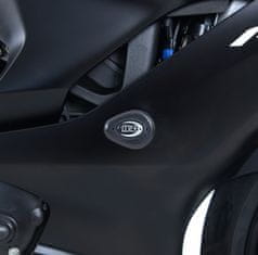 R&G racing aero padací chrániče, Yamaha YZF-R6 (2017 - 2020), černá