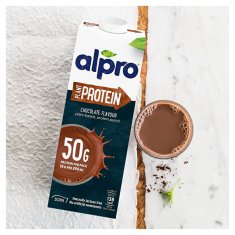 Alpro High Protein sójový nápoj s čokoládovou příchutí 1 l