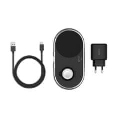 EPICO Wireless Charging Base (for Apple Watch & iPhone) Metal 9915111300031 černá
