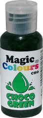 Magic Colours Gelová barva do čokolády (32 g) Choco Green