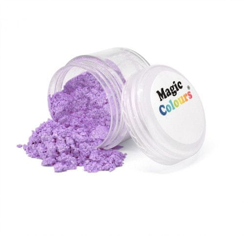 Magic Colours Jedlá prachová perleťová barva 8ml Lavender Spark