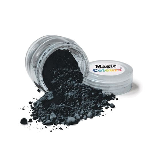 Magic Colours Jedlá prachová barva 8ml Coal Black