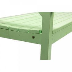 ATAN Dřevěná zahradní lavička FABLA 124 cm - neo mint