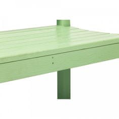 ATAN Dřevěná zahradní lavička FABLA 124 cm - neo mint