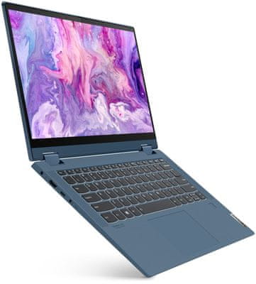 konvertibilný notebook Lenovo IdeaPad flex 5 výkonný ľahký prenosný wlan bluetooth hdmi wifi ax ips displej s vysokým rozlíšením dolby audio výkonný procesor 