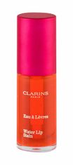 Clarins 7ml water lip stain, 01 rose water, lesk na rty