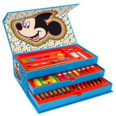 ToyCompany Mickey Mouse kufřík na kreslení 52ks