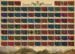 Cobble Hill  Puzzle Skotské tartany 1000 dílků