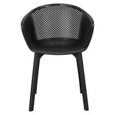 Fernity Černá židle Dacun