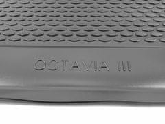 Plastová vana do kufru Škoda OCTAVIA III Combi 2013-2019 dolní dno