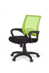 Bruxxi Kancelářská židle Rivoli, nylon, černá/zelená