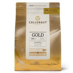 Callebaut Kvalitní belgická čokoláda 2,5kg 30% Gold caramel -