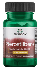 Swanson Pterostilben - 50 mg, 30 rostlinných kapslí