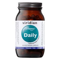 VIRIDIAN nutrition Synerbio Daily (Směs probiotik a prebiotik), 90 kapslí