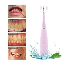 BEMI INVEST Ultrazvukový čistič zubů Barva: Světle růžová