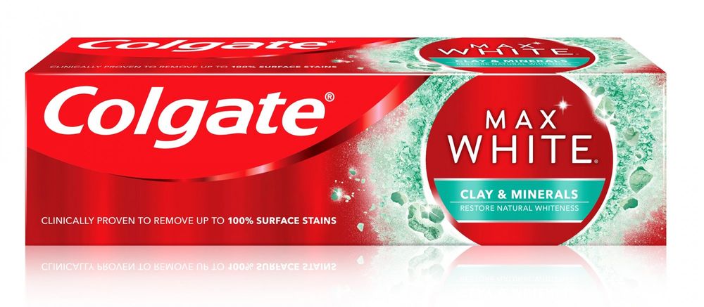 Colgate Max White Clay & Minerals bělící zubní pasta 75ml