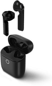 moderní Bluetooth sluchátka panasonic rz-b100 krásný zvuk bohaté basy výdrž 4 h nabíjecí box pro dalších 12 h krásný design pecky do uší ergonomicky tvarované hlasové ovládání handsfree funkce