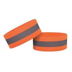 MG Armband reflexní pásky 4 cm, oranžové