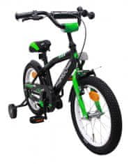 Amigo Dětské kolo BMX Fun pro kluky, černá / zelená