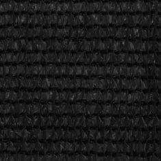 Greatstore Koberec do stanu 250 x 550 cm černý