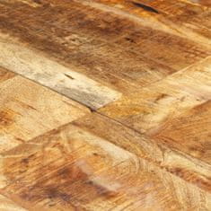 Vidaxl Jídelní stůl 160 x 90 x 75 cm hrubé mangovníkové dřevo