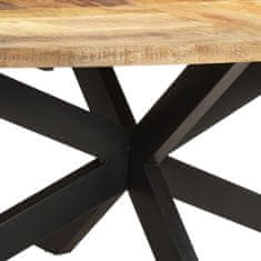shumee Jídelní stůl 240 x 100 x 75 cm hrubé mangovníkové dřevo
