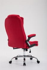 BHM Germany Kancelářská židle Thor, textil, červená