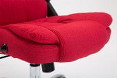 BHM Germany Kancelářská židle Thor, textil, červená