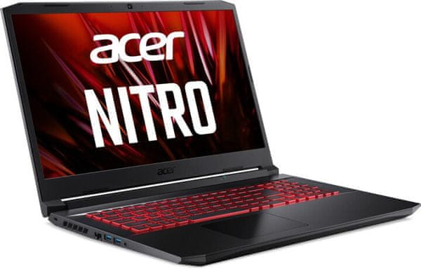 Herní notebook Acer Nitro 5 cenově dostupný solidní výkon Full HD hraní vysoká obnovovací frekvence chlazení prostorový zvuk