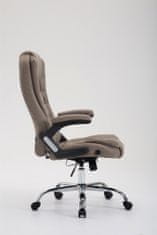 BHM Germany Kancelářská židle Thor, textil, taupe