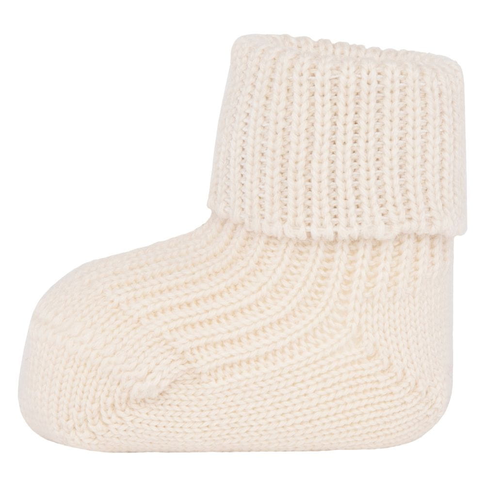 EWERS dětské vlněné ponožky 25587 17-18 smetanová